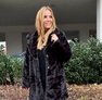 Kiki szőrmekabát fekete – Innova Fashion – 3. kép